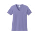 Port & Company® Ladies Core Cotton V-Neck Tee