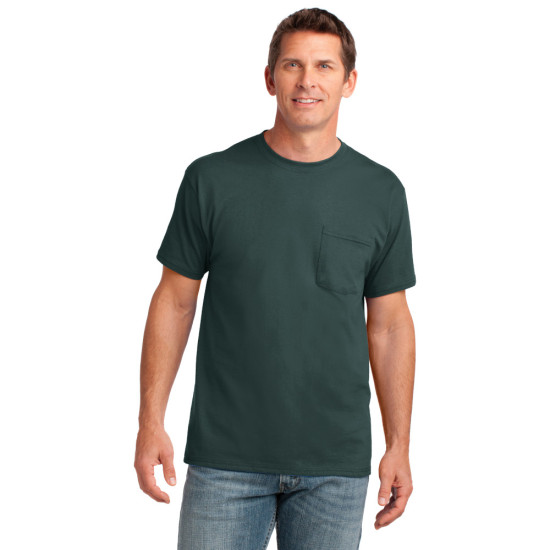 Port & Company® Core Cotton Pocket Tee
