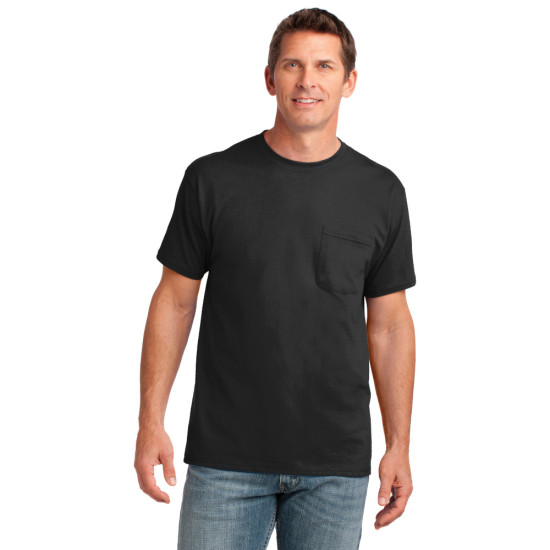 Port & Company® Core Cotton Pocket Tee