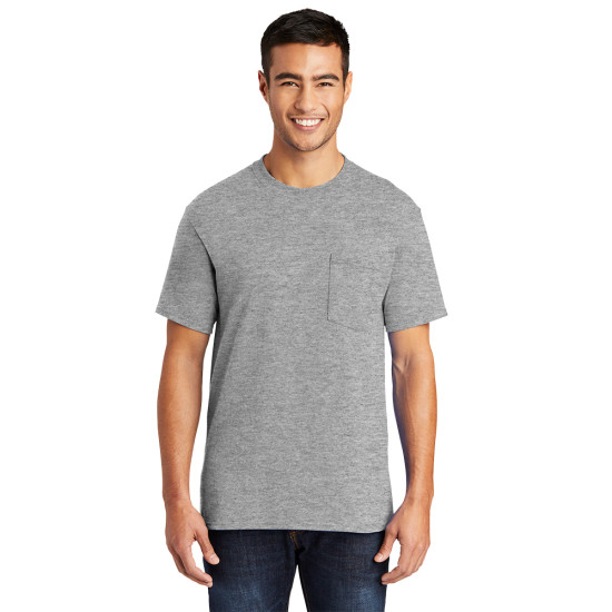 Port & Company® Tall Core Blend Pocket Tee