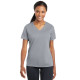 Sport-Tek® Ladies PosiCharge® RacerMesh® V-Neck Tee