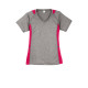 Sport-Tek® Ladies Heather Colorblock Contender™ V-Neck Tee