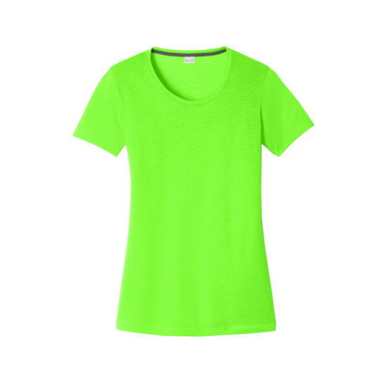 Sport-Tek® Ladies PosiCharge® Competitor™ Cotton Touch™ Scoop Neck Tee