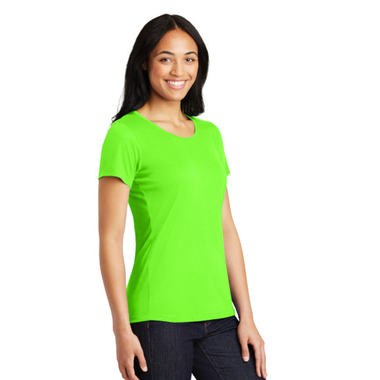 Sport-Tek® Ladies PosiCharge® Competitor™ Cotton Touch™ Scoop Neck Tee