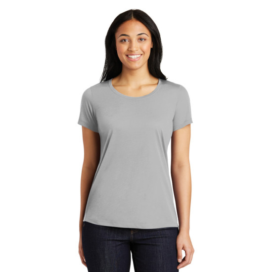 Sport-Tek® Ladies PosiCharge® Competitor™ Cotton Touch™ Scoop Neck Tee