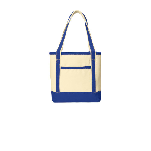 Port Authority® Medium Cotton Canvas Boat Tote Bag