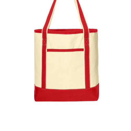 Port Authority® Large Cotton Canvas Boat Tote