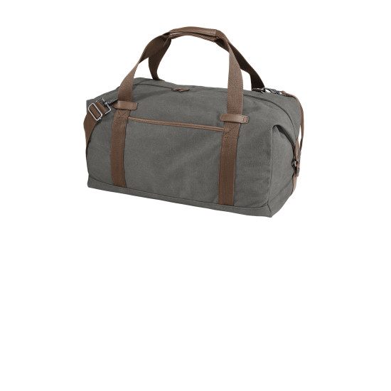 Port Authority ® Cotton Canvas Duffel Bag