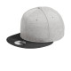 New Era ® Shadow Heather Striped Flat Bill Snapback Cap