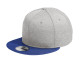 New Era ® Shadow Heather Striped Flat Bill Snapback Cap