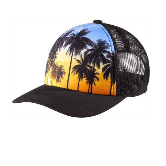 Port Authority ® Photo Real Snapback Trucker Cap