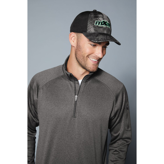 Port Authority ® Performance Camouflage Mesh Back Snapback Cap