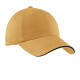 Port Authority® Sandwich Bill Cap with Striped Closure