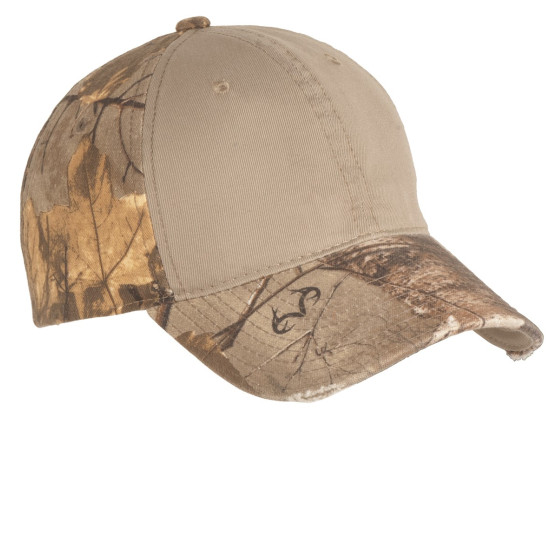 Port Authority® Camo Cap with Contrast Front Panel