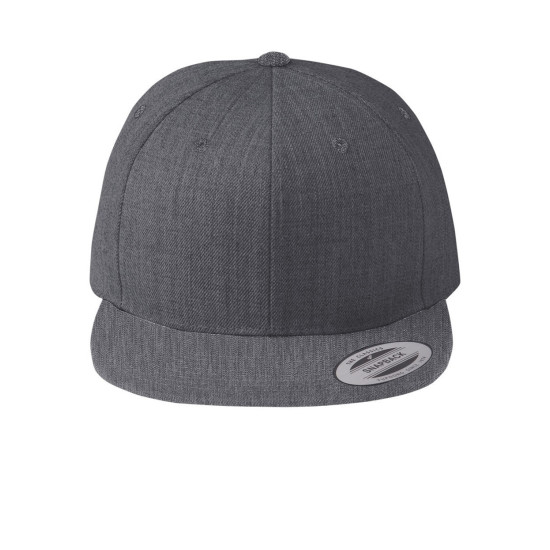 Sport-Tek® Yupoong® Flat Bill Snapback Cap