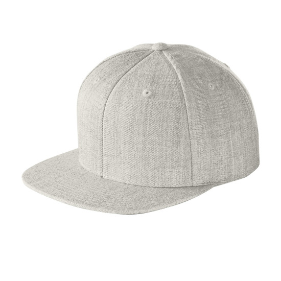 Sport-Tek® Yupoong® Flat Bill Snapback Cap
