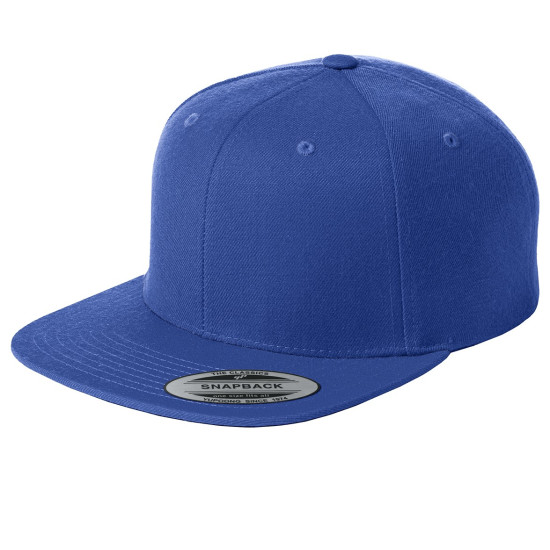 Sport-Tek® Yupoong® Flat Bill Snapback Cap