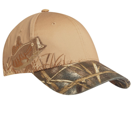 Port Authority® Embroidered Camouflage Cap