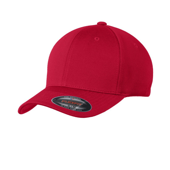 Sport-Tek® Flexfit® Cool & Dry Poly Block Mesh Cap