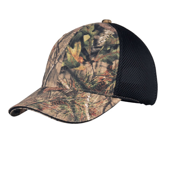 Port Authority® Camouflage Cap with Air Mesh Back