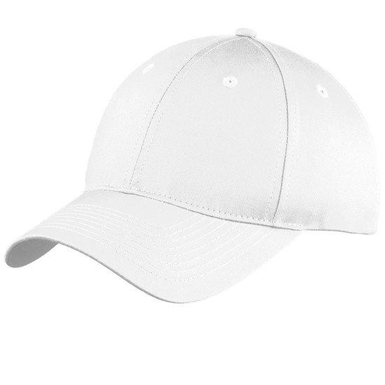 Port & Company® Youth Six-Panel Unstructured Twill Cap