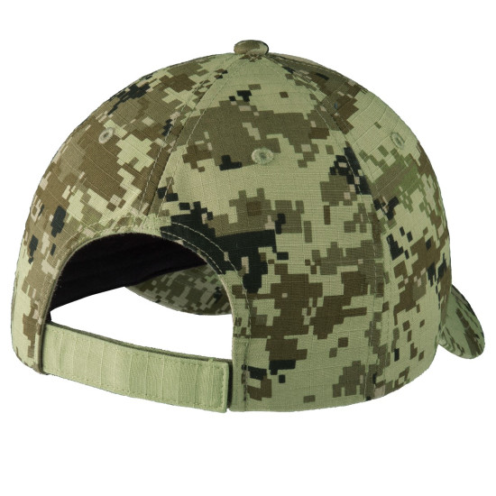 Port Authority® Colorblock Digital Ripstop Camouflage Cap