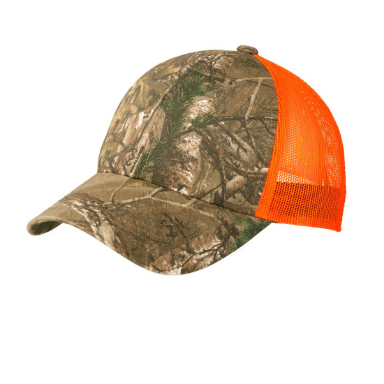 Port Authority® Structured Camouflage Mesh Back Cap