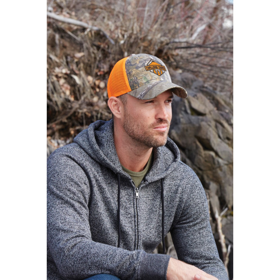 Port Authority® Structured Camouflage Mesh Back Cap