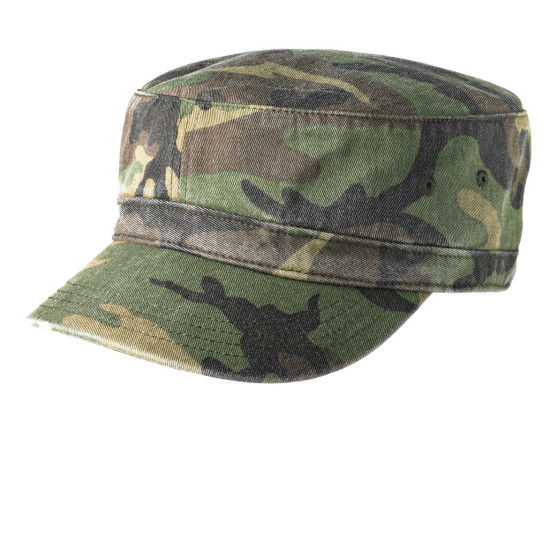 District ® Distressed Military Hat