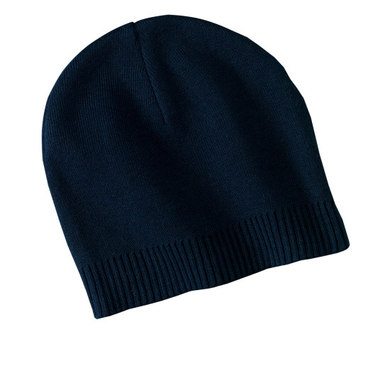 Port Authority® 100% Cotton Beanie