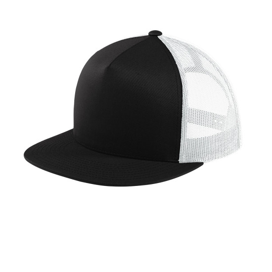 Sport-Tek ® Yupoong ® 5-Panel Classic Trucker Mesh Back Cap