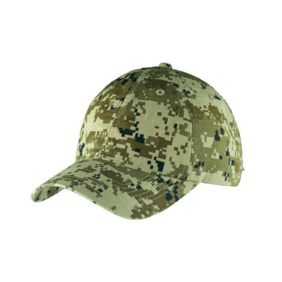 Port Authority® Digital Ripstop Camouflage Cap