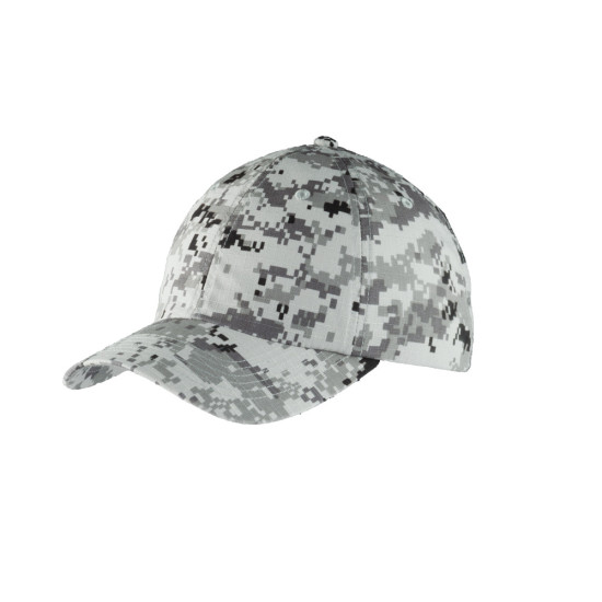 Port Authority® Digital Ripstop Camouflage Cap