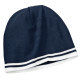 Port & Company® - Fine Knit Skull Cap with Stripes