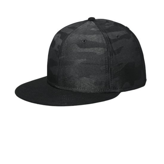New Era ® Camo Flat Bill Snapback Cap
