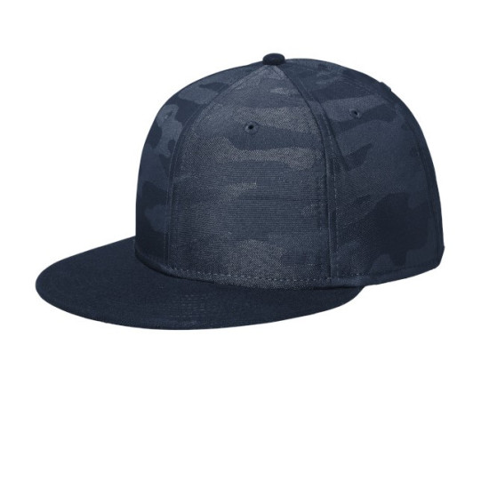 New Era ® Camo Flat Bill Snapback Cap