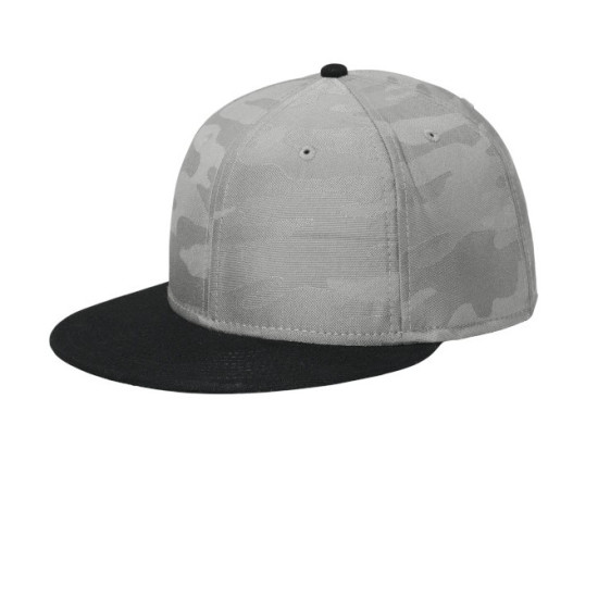 New Era ® Camo Flat Bill Snapback Cap
