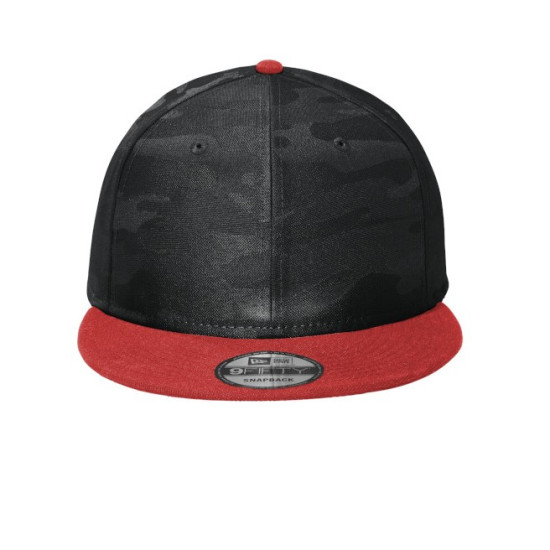 New Era ® Camo Flat Bill Snapback Cap