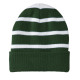 Sport-Tek® Striped Beanie with Solid Band