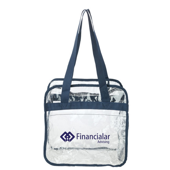 Athina Clear Stadium Tote Bag
