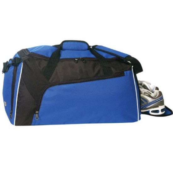 Deluxe Poly Duffel Bag W/ Shoe Storage