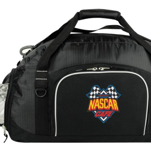 Deluxe Poly/Ripstop Duffel Bag W/ Shoe Storage