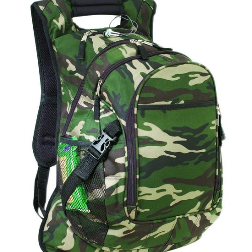 Deluxe Camo Computer Backpack