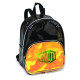 Transparent black/iridescent gold backpack