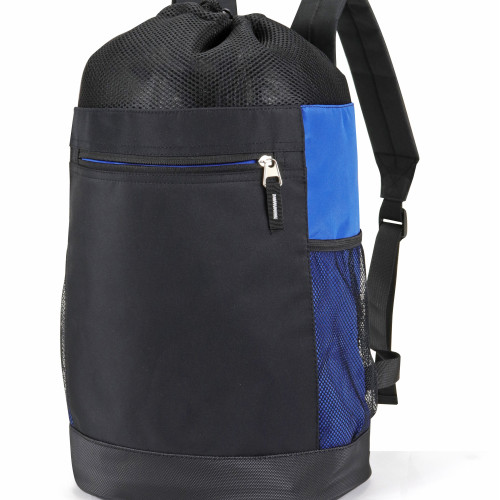 Tri-Mesh Microfiber Drawstring Backpack