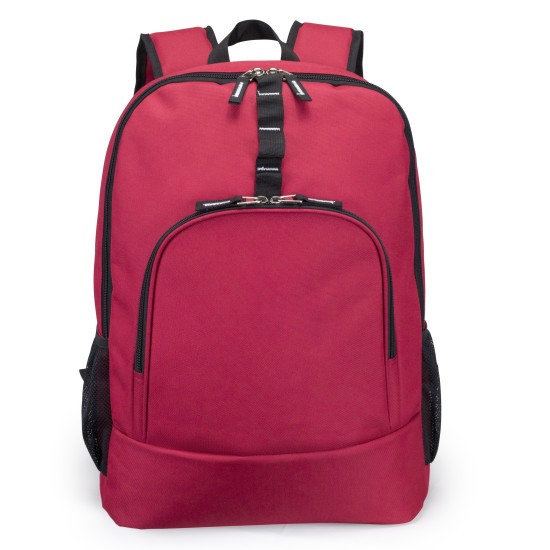 18" Poly Computer Backpack W/ Padded Back Panel