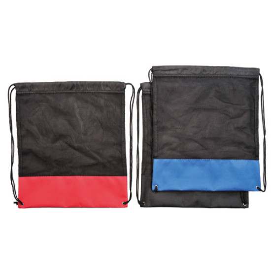 Drawstring Poly-Mesh Bag