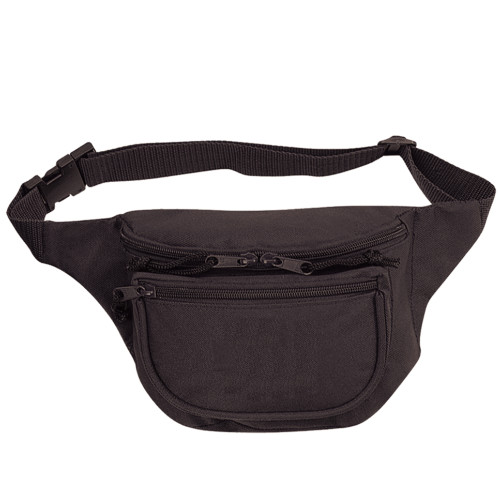 3-Pocket Polyester Fanny Pack