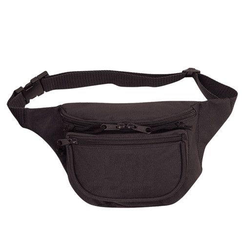 3-Pocket Polyester Fanny Pack