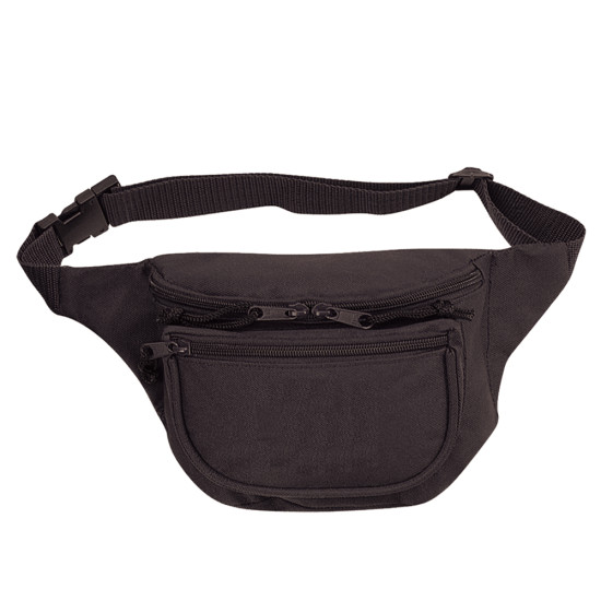 3-Pocket Polyester Fanny Pack